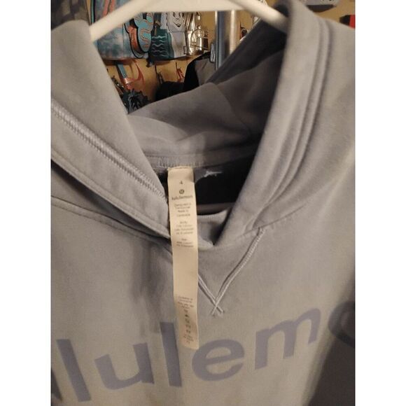 201-EUC Size 4 Lululemon All Yours Hoodie *Graphic - Picture 4 of 5